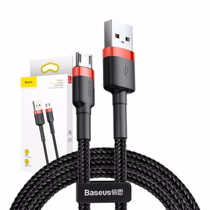 Baseus Cafule Micro USB cable 1.5A 2m (Punane+Must)