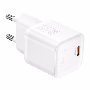 Laadija Hoco N66 35W GaN USB-C valge