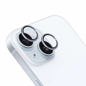 3mk Lens Protection Pro Camera Cover with sinine Frame jaoks iPhone 15
