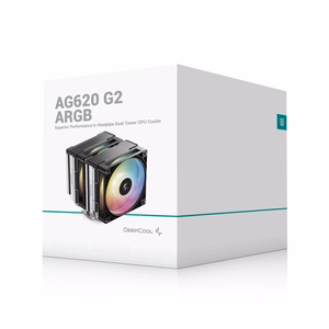 DeepCool AG620 G2 ARGB Processor Air cooler 12 cm Black 1 pc(s)