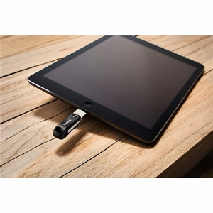 SanDisk 00183589 USB mälupulk 256 GB USB Type-A / Lightning 3.2 Gen 1 must, hõbedane