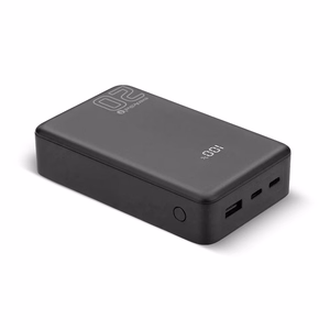 Välisaku 20 000mAh, 1x USB, 2x USB-C, 20W, QC4+, LCD ekraan, must