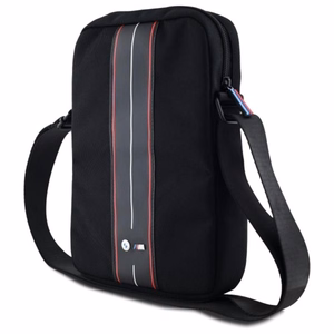 Сумка BMW Nylon Red Stripe для планшета до 8 дюймов, чёрная