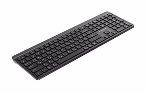 Gembird KB-WPS-03-CYRL Keyboard Wireless Cyrillic Bluetooth Black