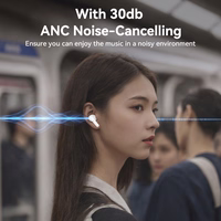 Yesido TWS Bluetooth Kõrvaklapid TWS28 ANC+ENC valge