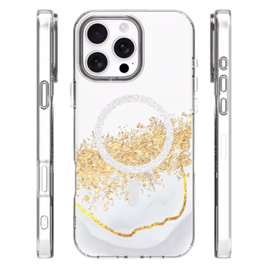 Epoxy Mag ümbris iPhone 16 Pro Max 6,9" valge