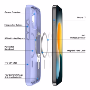 Ümbris Dux Ducis Yind Apple iPhone 17 purple