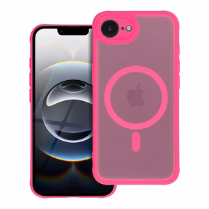 FULL MATTE MAG COVER Ümbris compatible with MagSafe jaoks IPHONE 16E (SE 4 2025) roosa