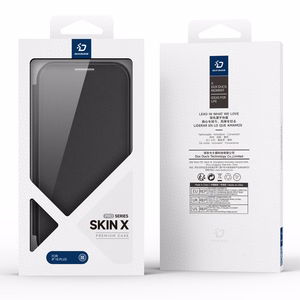 Dux Ducis Skin X Pro iPhone 16 Ümbris with MagSafe and Flip Cover - must