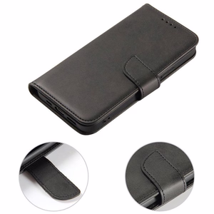 Magnet Case Elegantne ümbris kaane flip cover koos stendi funktsiooniga Vivo Y51 2020 / Y51A must