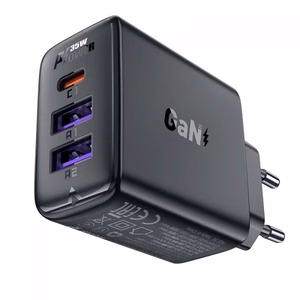 Laadija Acefast A57 must 35W (PD / 2xQC3.0)