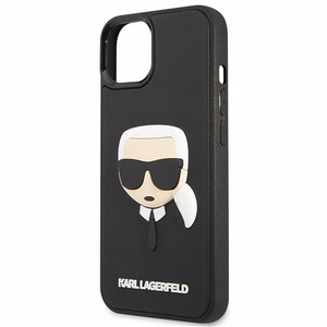 Karl Lagerfeld 3D Rubber Karl's Head ümbris iPhone 13 / 14 / 15 must