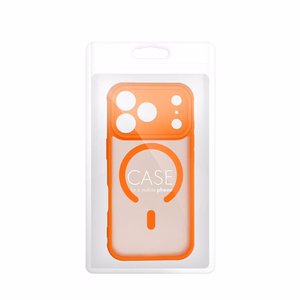 FULL MATTE MAG COVER ümbris compatible with MagSafe jaoks IPHONE 14 hermes oranž