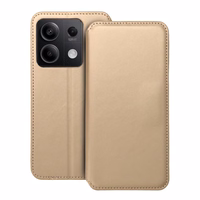 DUAL POCKET Book ümbris jaoks XIAOMI Redmi Note 13 5G kuldne