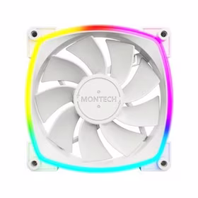 Montech korpuse ventilaator 120mm RX120 PWM valge