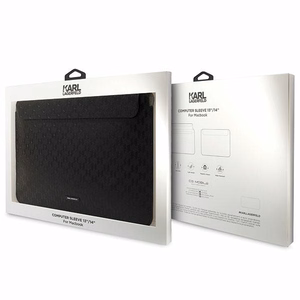 Karl Lagerfeld Saffiano Plaque ümbris jaoks a 14" laptop - must