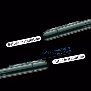 Bestsuit Flexible Hybrid Glass jaoks Apple iPhone 17 Pro camera lenses