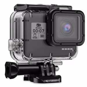 Tech-Protect GA200 Waterproof Ümbris jaoks GoPro Hero 5 / 6 / 7 - läbipaistev
