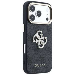 Guess 4G & Big Strass Logo ümbris seadmele iPhone 18 Pro / 17 Pro – must