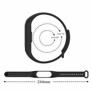Wristband jaoks Xiaomi Mi Band 5/6/7 light roosa