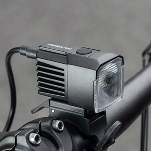 Rockbros RHL1600 jalgratta esituli, 1600lm välise USB-C-toiteallikaga – värv: must