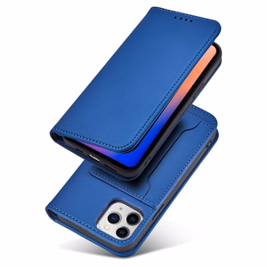 Magnetkaardi ümbris iPhone 12 Pro kaardi rahakoti kaardi alus sinine