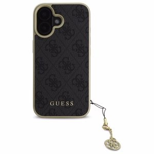 Guess 4G Charms Collection ümbris jaoks iPhone 16 - must