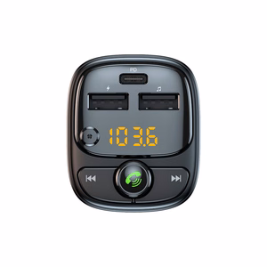 Blavec FM Transmitter Flash TR-06 MP3, Bluetooth - 2xUSB + Type C - PD 30W (TFMFTR06-B) black
