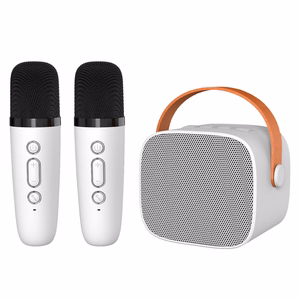 Blavec Портативная Bluetooth-колонка WS-07 Karaoke Party — 5W с 2 микрофонами (WS07-2MW) белый