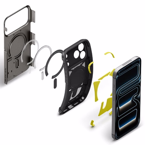 Spigen Tough Armor T MagSafe ümbris iPhone 17 Pro / 18 Pro jaoks, grafiithall