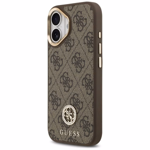Guess 4G Strass Logo MagSafe ümbris jaoks iPhone 17 - brown