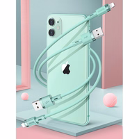 Joyroom Liquid Silicone Data Kaabel N2 USB-A / Lightning 2.4A 1.2m - must