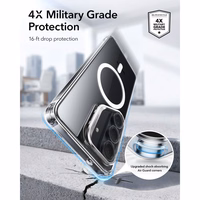 ESR Classic Hybrid Kickstand MagSafe ümbris Samsung Galaxy S26+ jaoks - Läbipaistev