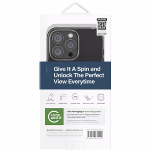 Uniq Swivix 360 Rotating Kickstand Ümbris jaoks iPhone 16 Pro Max - Must