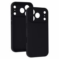 Back Ümbris MATT jaoks IPHONE 17 PRO Must