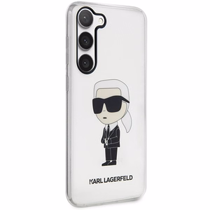 Karl Lagerfeld KLHCS23SHNIKTCT S23 S911 läbipaistev hardcase Ikonik Karl Lagerfeld