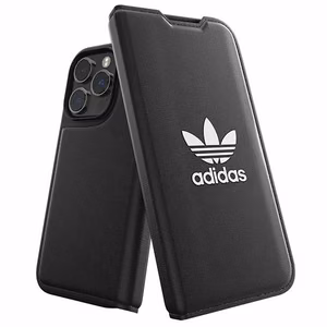 Adidas OR Booklet Ümbris BASIC iPhone 14 Pro 6.1" must/must valge 50182