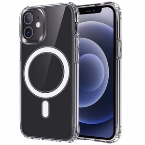 TEL PROTECT MagSilicone Ümbris jaoks Iphone 15 Pro läbipaistev