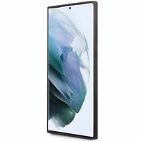 Karl Lagerfeld Silicone Ikonik ümbris jaoks Samsung Galaxy S24 Ultra - must