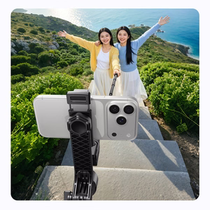 Selfipulk Orico SPN185 1/4 tolli statiiv telefoni kaamerale 360 kraadi pööramisega Bluetooth 5.2 - must
