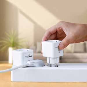GreenBlue WiFi kaugjuhtimisega pistikupesa Android/iOS/Alexa/Google Home energiatarbimine taimer maks. 3680W tüüp F GB720 F
