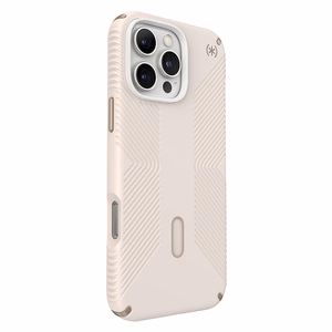 Speck Presidio2 Grip ClickLock & MagSafe ümbris seadmele iPhone 16 Pro Max, Bleached Bone / Heirloom Gold / Hazel Brown