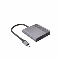 Gembird A-CM-HDMIFDPF-01 USB-C HDMI/DP adapter