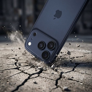 AR+AF Täismetallist karastatud klaas IPHONE 17 PRO jaoks sinine