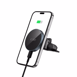 Tech-Protect mm15W-V5 Magnetic MagSafe Car Mount for Air Vent/CD Slot - Black