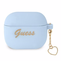 Guess GUA3LSCHSB AirPods 3 kate sinine/sinine Silikoonist Charm Heart Collection