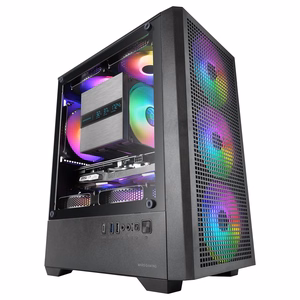 Mars Gaming MCQUANTUM computer case Midi Tower Black
