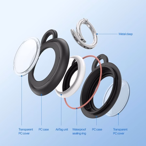 Dux Ducis PC Waterproof Ümbris jaoks Apple AirTag 4Pack