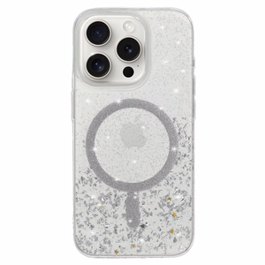 Tel Protect Moonlite Magsafe Ümbris jaoks Iphone 12 hõbedane clear