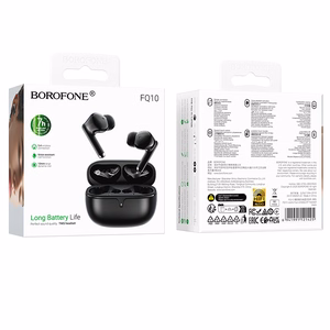 Borofone TWS Bluetooth наушники FQ10 Joyful черные